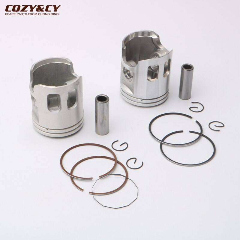 Scooter High Piston Kit for Yamaha BWS 100 AXIS100 AEROX100 AC NEOs YQ100 YW100E YN 100cc 4VP-E1631-10 2 stroke engine