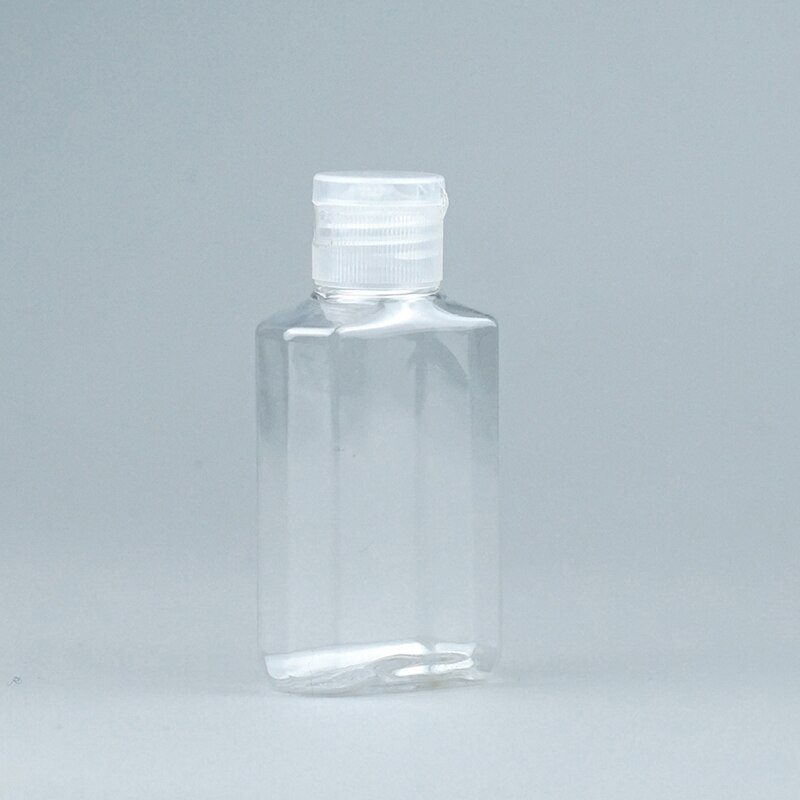 Empty Transparent Plastic Pack Clamshell Water Bottle Refillable Bottle Transparent Empty Bottles Cosmetic Jar