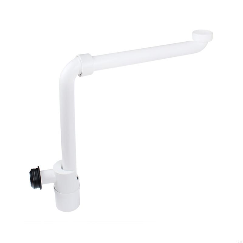 E74E Waschbecken Abfluss fangen Einstellbares Waschbecken Siphon 1/4 -Zoll -Raumsparspülenabfallfalle 1/4 -Zoll