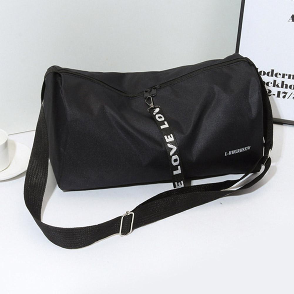 Portable Outdoor Fitness Gym Bags Multifunction Fitness Travel Handbag Nylon Adjustable Strap For Weekend Training