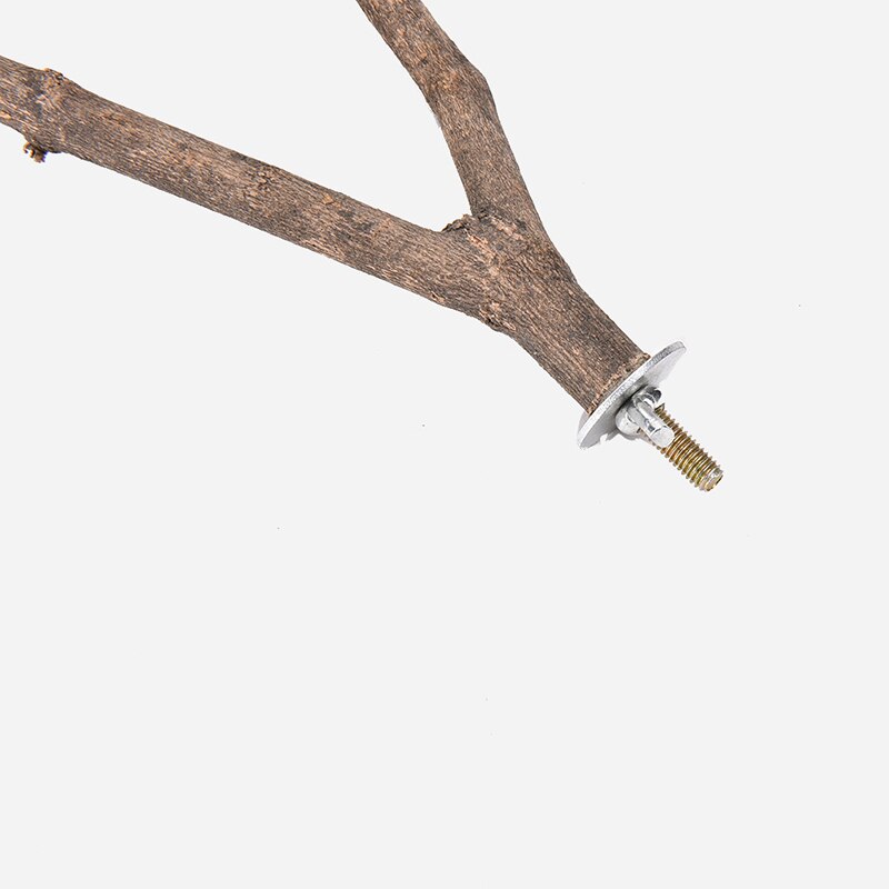 Palo de pie para mascotas, loro, pájaro, palo de madera, cacatúa, perchas, garra de mordedura, accesorios para jaulas de pájaros: Default Title