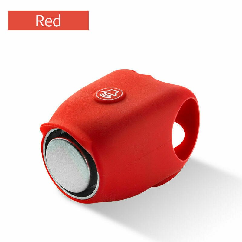 Sonnette électrique pour vélo, étanche, vtt, route, guidon, Gel de silice, klaxon Super fort, alarme de sécurité pour bicyclette