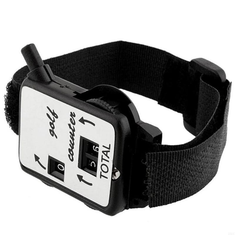 Golfs Score Counter Manual Dials Golfs Strokes Counter Watch with Reset Golfs Count Scorer Scoring Keepers Enduring