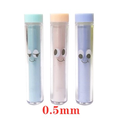 Lápiz mecánico Kawaii estrella de la suerte, 0,5/0,7mm, lápiz de actividades, Escuela, escritura, suministros de papelería de oficina, 4 Uds.: 0.5mm X1