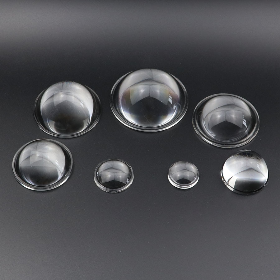 28mm 34 39 44 45 50mm 52mm 67mm verre optique Plano convexe lentille de condensateur pour COB lampe de poche LED projecteur de lampe automatique