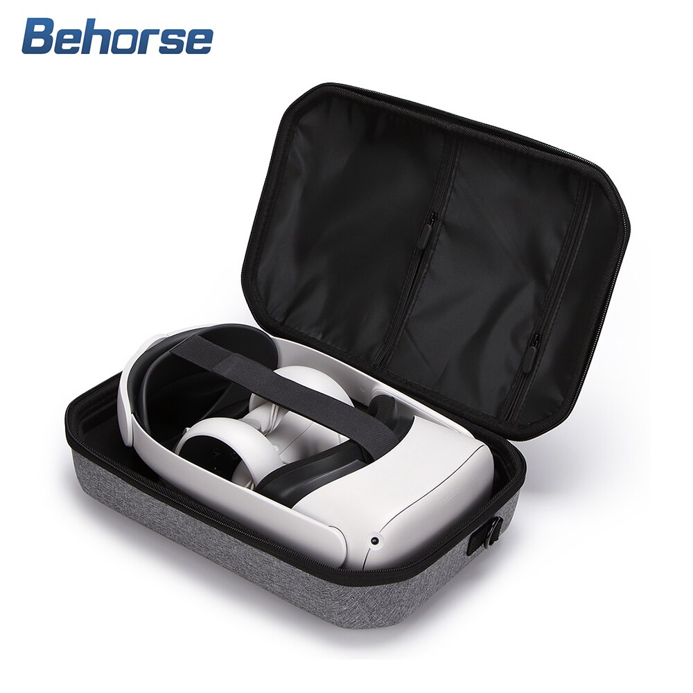 Protable Bag For Oculus Quest 2 VR Headset Travel Carrying Case EVA PU Storage Bag For Oculus Quest 2 Bag VR Accessories