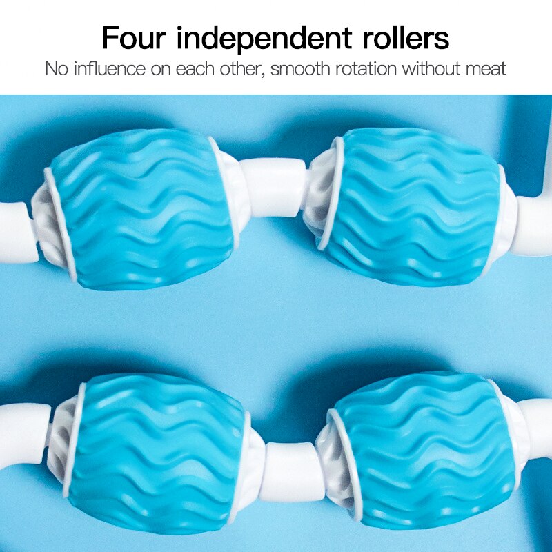 Muskeltræning rulle yoga u-form triggerpunkt massagerulle til ben hals muskelvæv til fitness gym yoga pilates sport