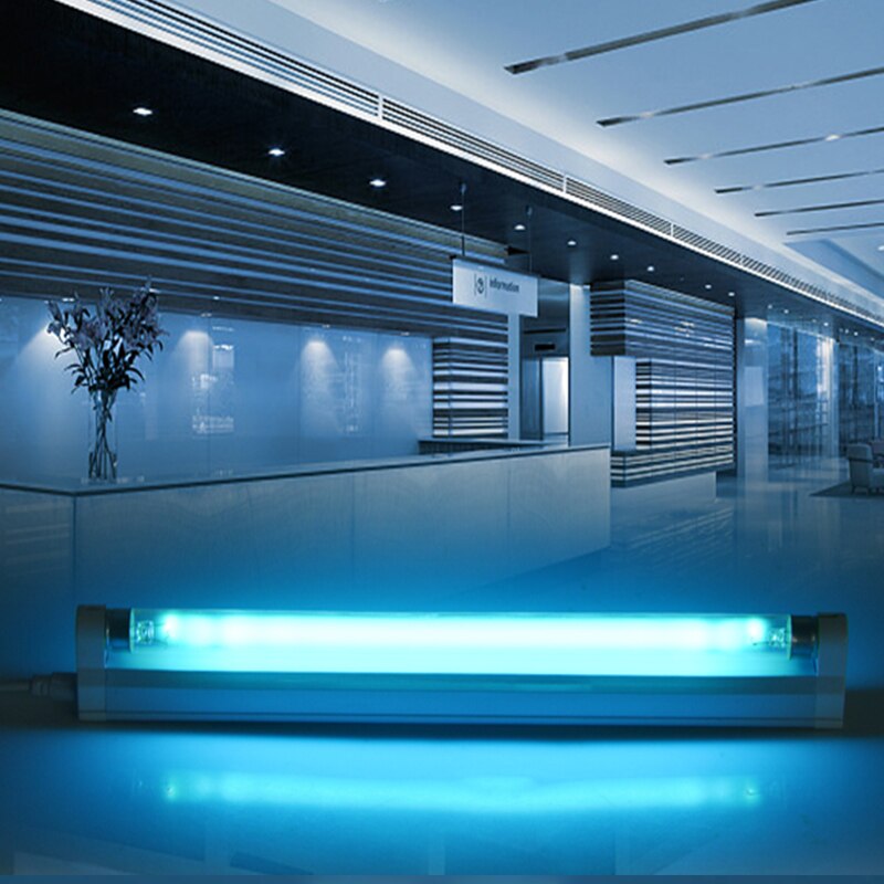 2PCS/lot Ultraviolet Germicidal Light 220V UV light T5 Tube UVC quartz lamp for home hospital Disinfection Bactericidal Lamp