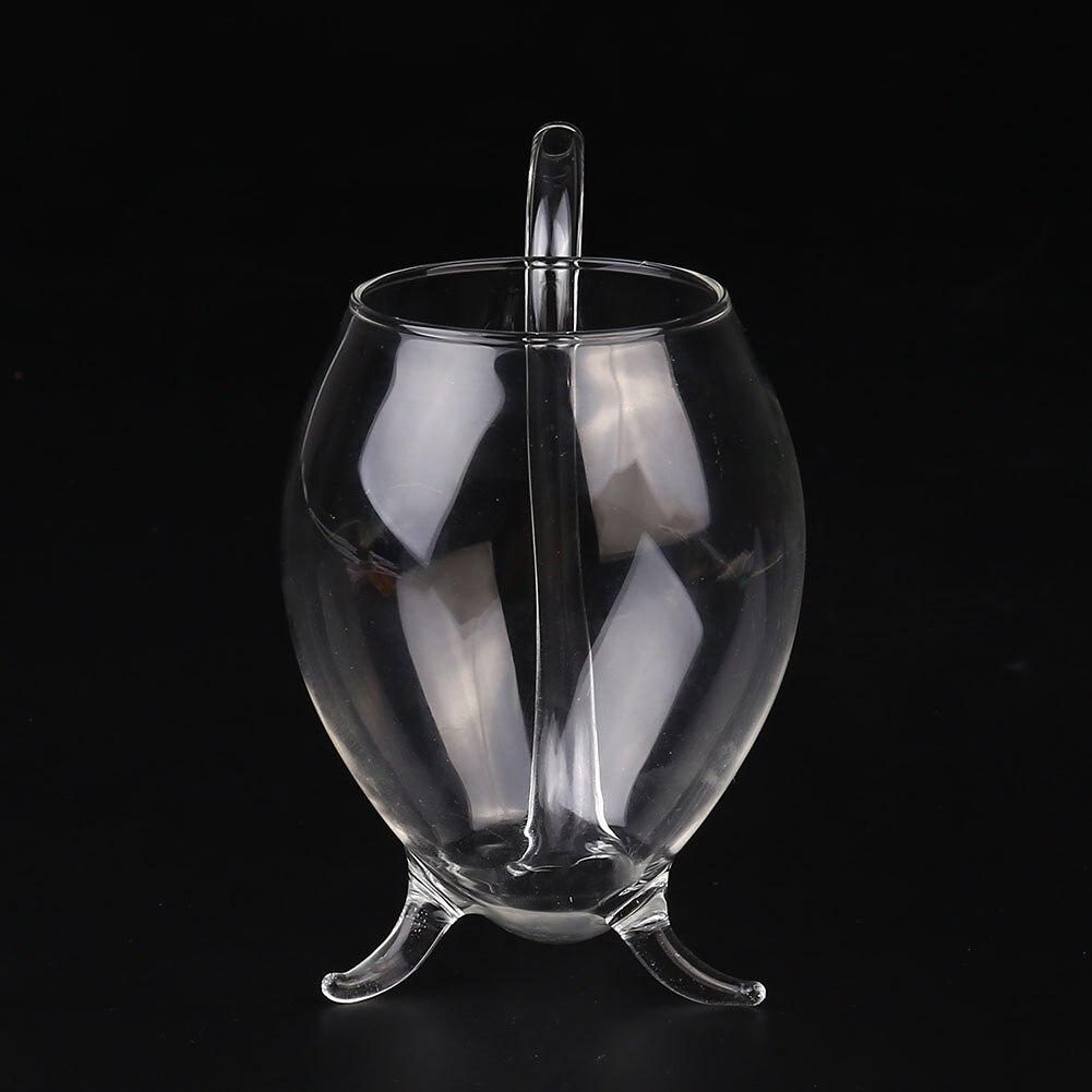 Caneca de vinho copo de vidro copo de vinho especial com bico alta qualidade 300ml caneca de vinho tinto elegante claro presente festa suco do diabo
