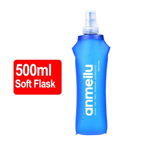 Sac à dos ultraléger pour hommes, gilet d&#39;hydratation, de Jogging, respirant, pour Marathon, vélo, bouteille d&#39;eau, 5l, 500ML: Only 500ml Bottle