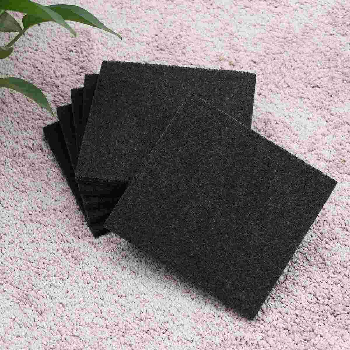 UEETEK 6Pcs Carbon Filters Cat Litter Boxes Filters Litter Pans Replacement Filters for Cat Litter Boxes Odor Control