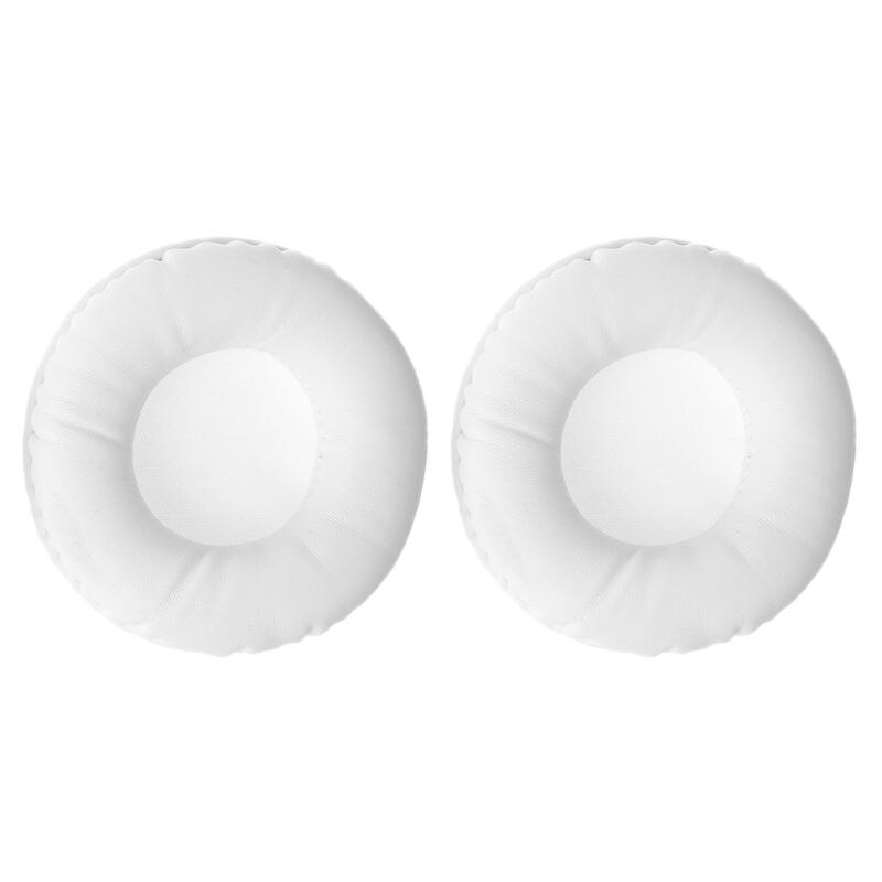 Een Paar Zwarte Vervanging Oorkussens Kussens Voor Sony MDR-V55 Mdr V500 V500DJ V55 MDR-7502 Hoofdtelefoon (80Mm): -W