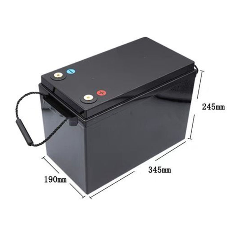 Lithium Batteri 4Battery Box 12v 24V 48V 100ah 150ah 200ah 280ah 4 Battery Plastic Box RV Solar Cells Box Diy 4 Battery Case