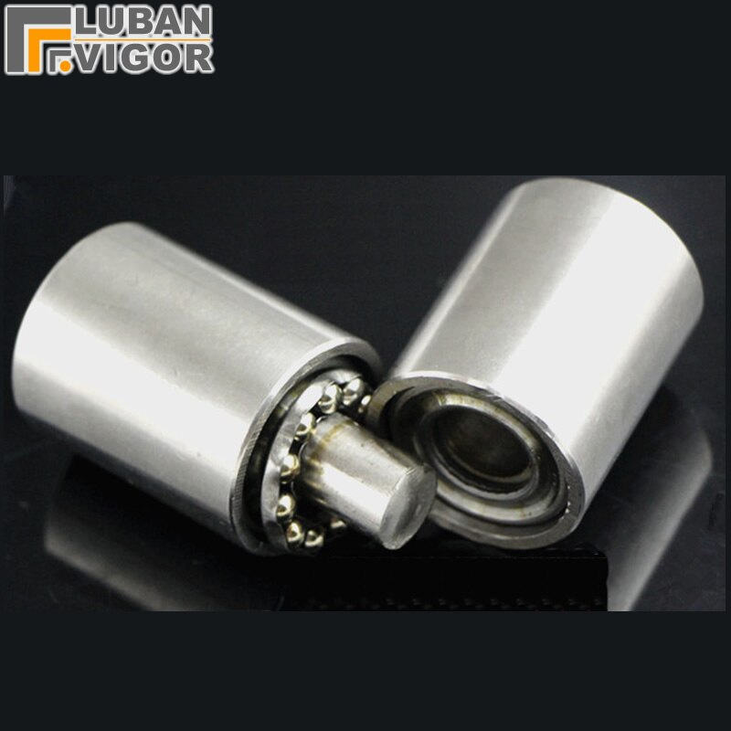 Stainless steel cylindrical hinges,With bearing,Iron door welding Detachable hinge , Diameter 34mm,length 88mm,