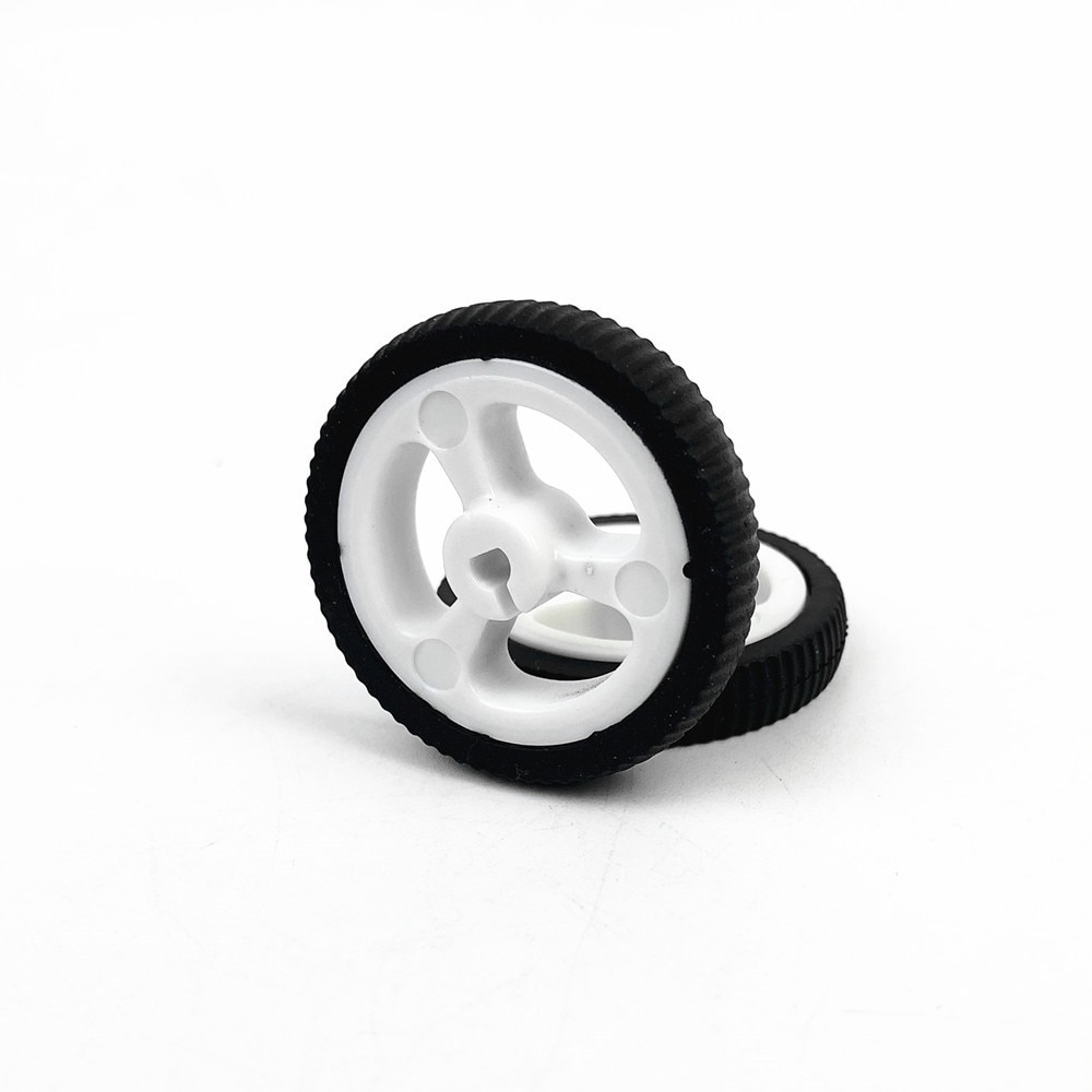 34mm mini For N20 motor wheel rubber small wheel