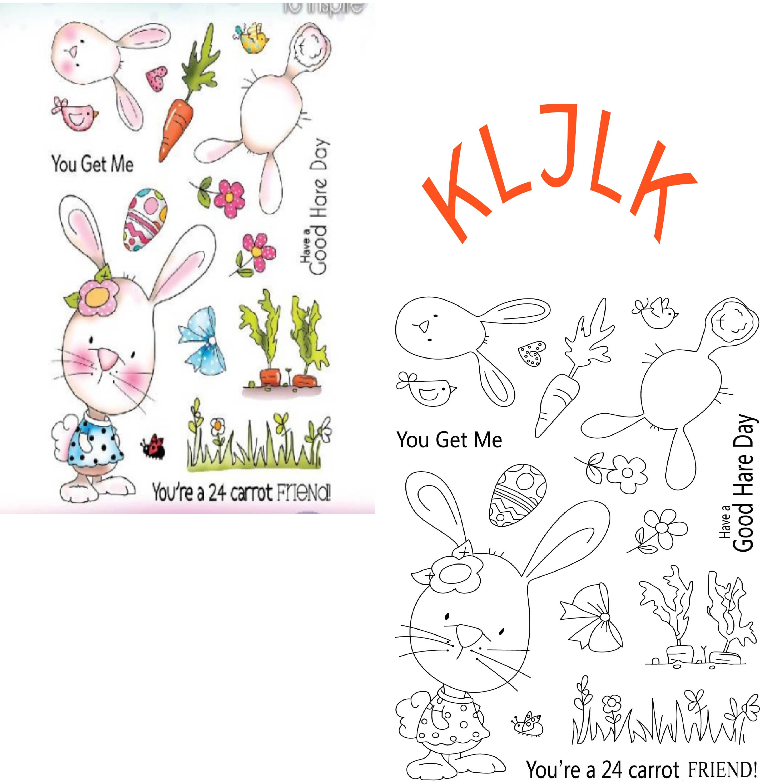 Flowers butterfly Transparent Clear Silicone Stamp/Seal for DIY scrapbooking/photo album Decorative clear stamp: 765 / stamp