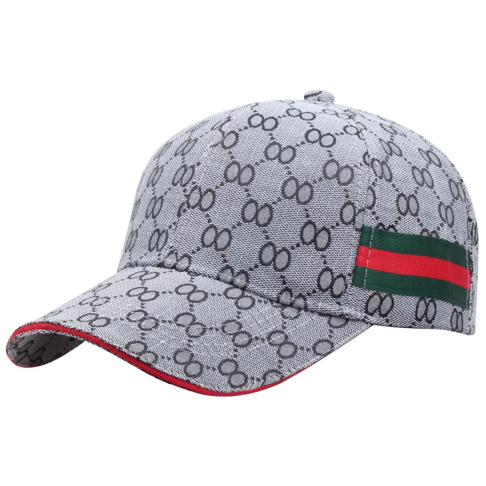 2020 adulto unisex Berretto da baseball di Modo di Tendenza Del Cappello Del Cotone Regolabile uno dimensione casuale Lettera: Grigio