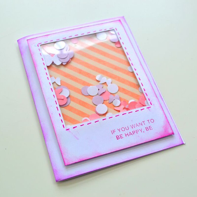 50 kpl/erä pvc-muovilevy itse tekemiseen scrapbookingin käsintehdyt shaker-kortit albumi valokuvakehys koriste askartelu