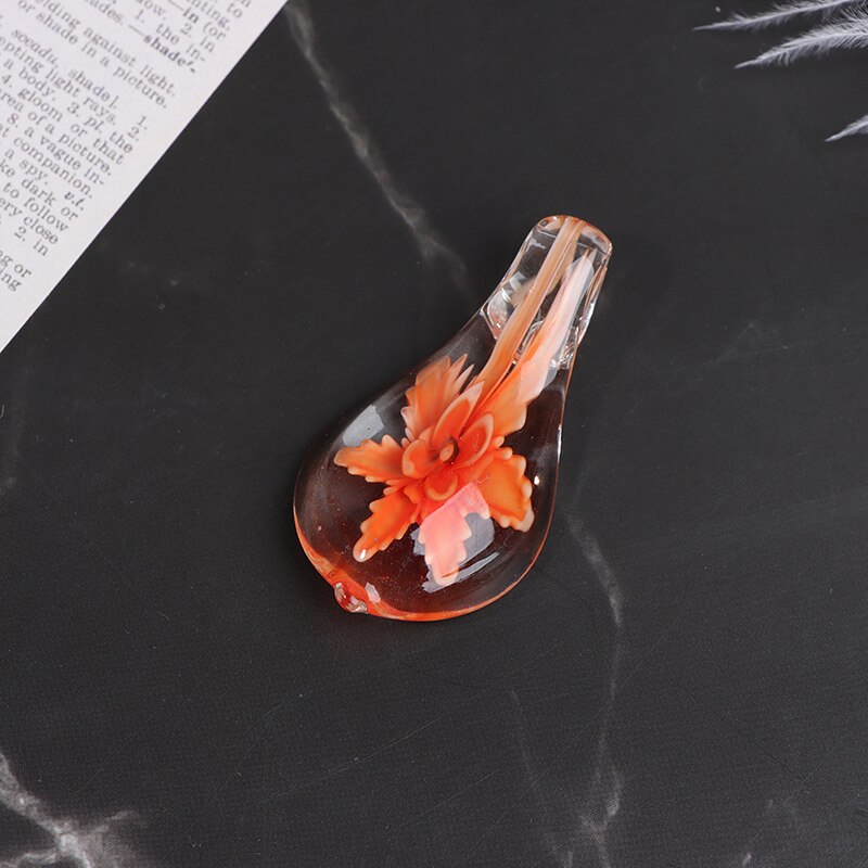 1Pc Glas Pen Houder Glas Creatieve Glas Chinese Ornamenten Glas Leuke Ornamenten: F