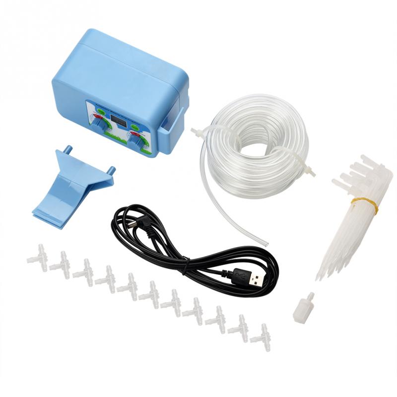 Garden Irrigation Controller LCD Display Automatic Watering Timer System Pump Electronic Rain Sensor Irrigation Controller