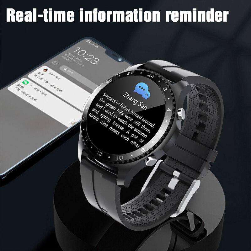 Smart Watch Mens Bluetooth Call luxury Smart Watches Male Heart Rate Blood Pressure Sports smartwatch For Men