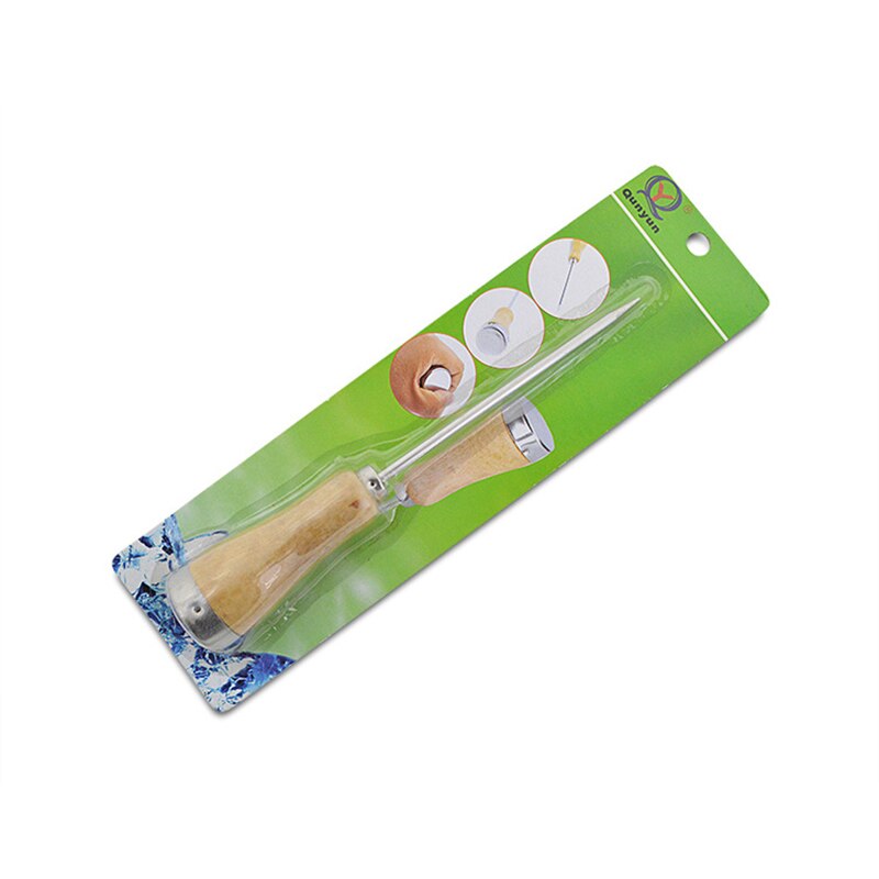 Broyeur à glace antidérapant, poinçon à pic, poignée en bois en acier inoxydable, outil de cuisine, broyeur à glace portable, accessoires ménagers
