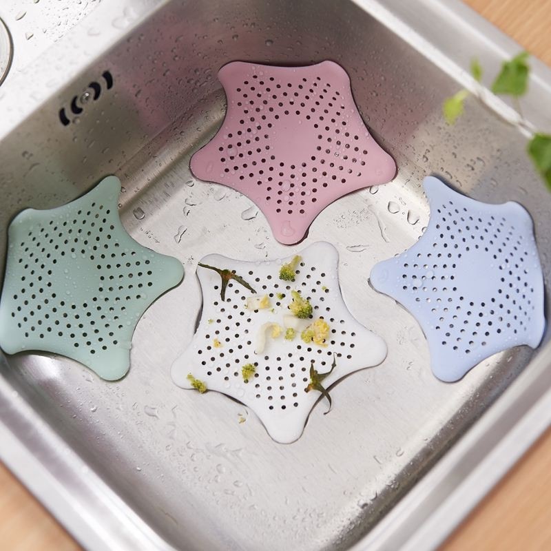 Køkkenudstyr tilbehør stjerneudløb afløbsdæksel vask vask filter filter brusebad hårfangstop
