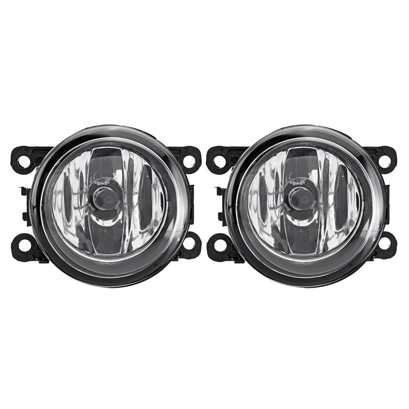 2Pcs Car Front Bumper Clear Lens Fog Light Lamp with Harness Switch L+R for Subaru Wrx / Sti Impreza