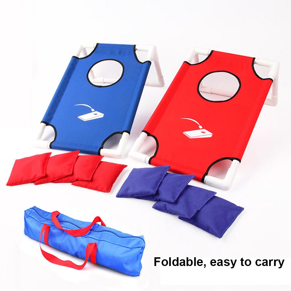 10PCS Cornhole Bean Bags Throwing Game Bean Bag Double Leakproof Sandbag Fun Sports Outdoor Family Throwing Game