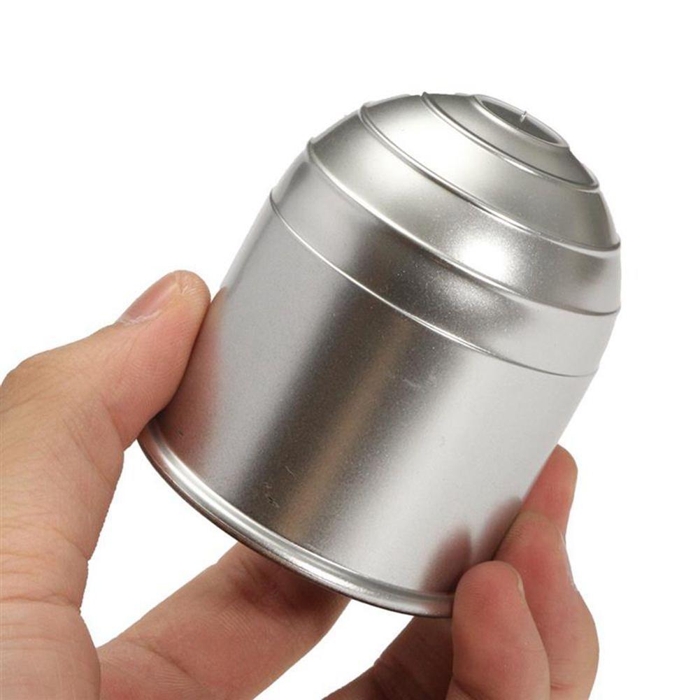 Universal 1pc 50mm galvaniseret plastik kuglekuglekasse køretøjstrækdæksel krom kuglebeskyttende kuglekasse nem at bruge