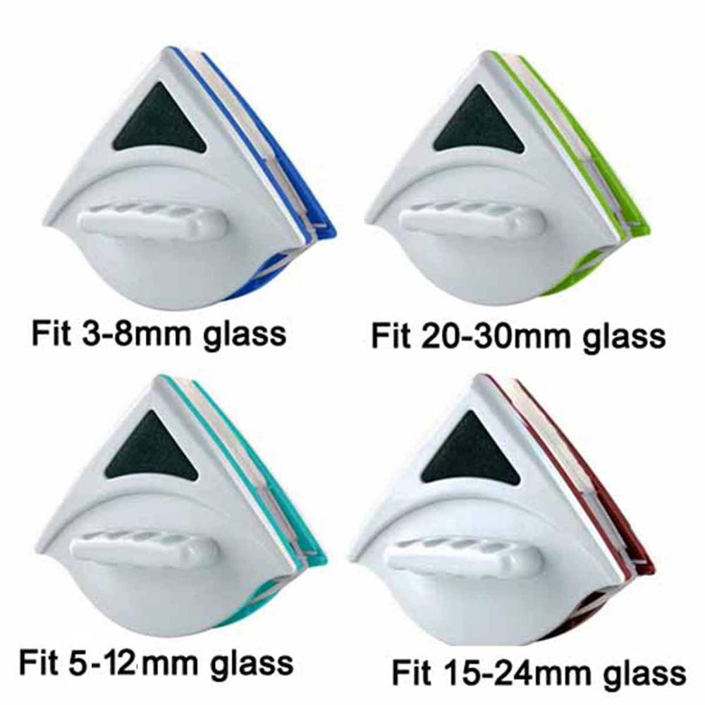 3-30mm Magnetic Double Side Window Home Glass Cleaner Surface Brush Wiper Cleaning Tool