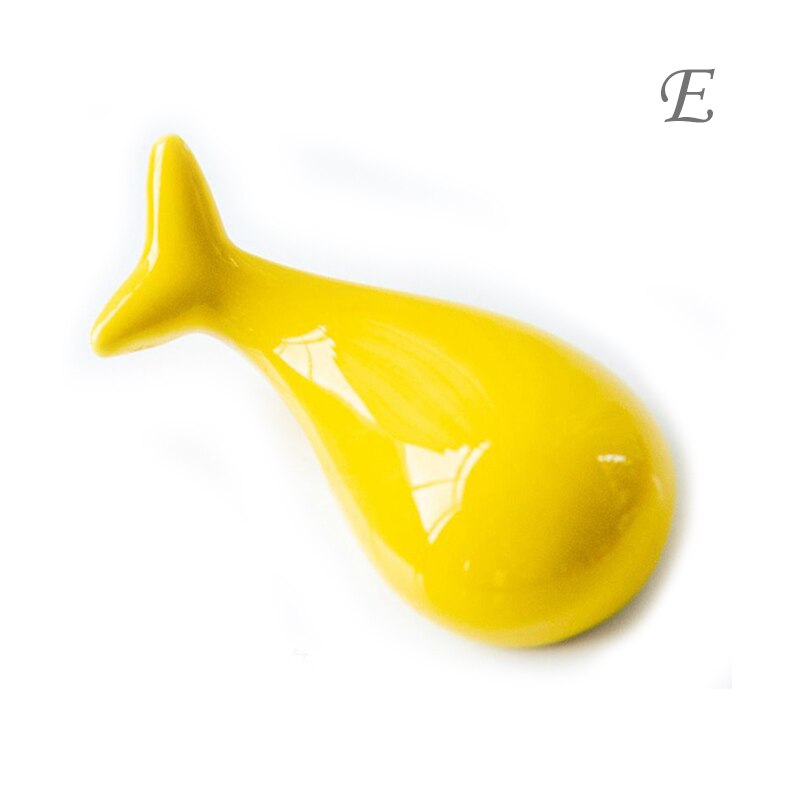 3*3.5*7cm Karikatur Keramik Essstäbchen Halter Wal Form Essstäbchen Matte Küche Kunst Handwerk Geschirr Essstäbchen Stand: E