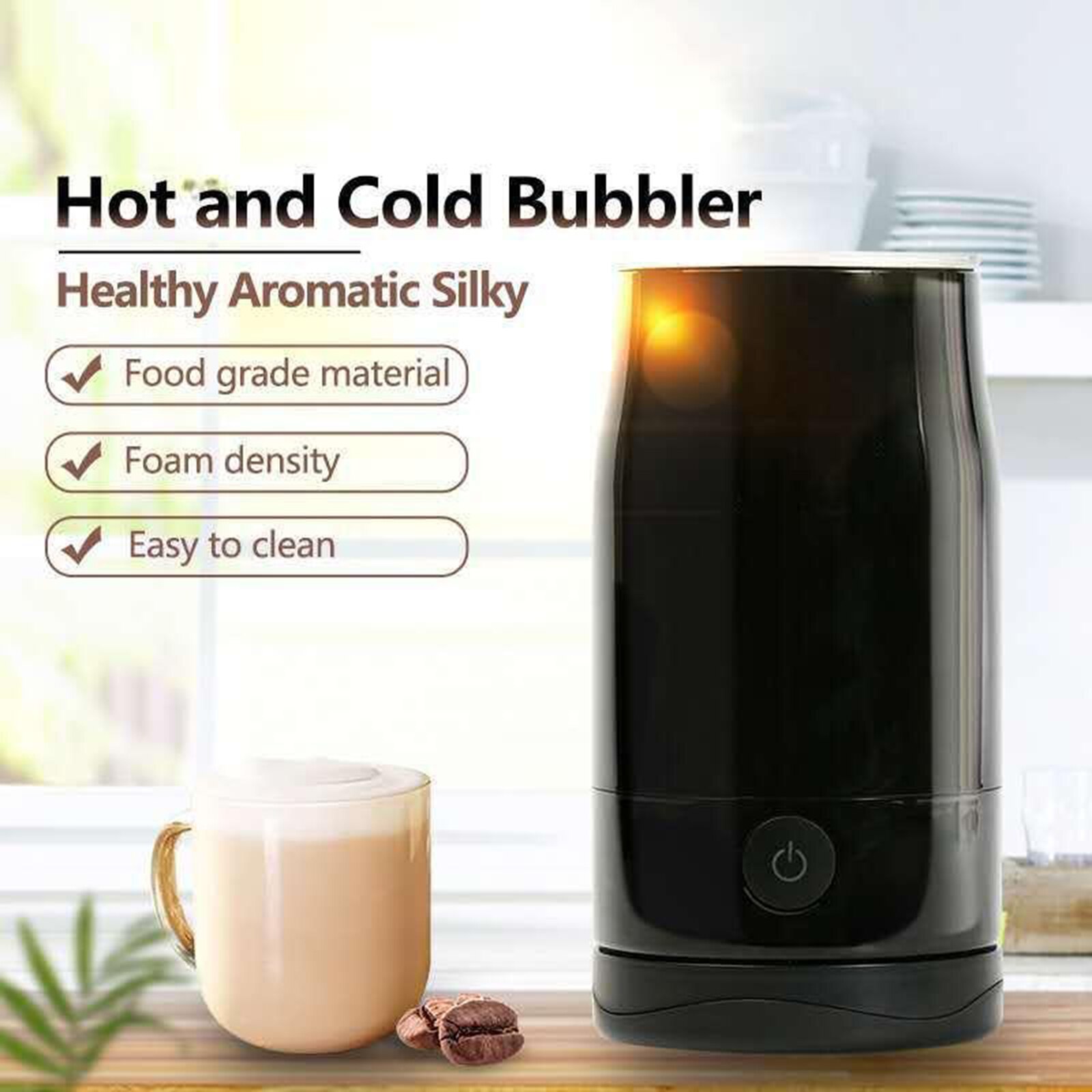 Milk Frother Electric Milk Frother Steamer Automatic Milk Foam Maker Warmer