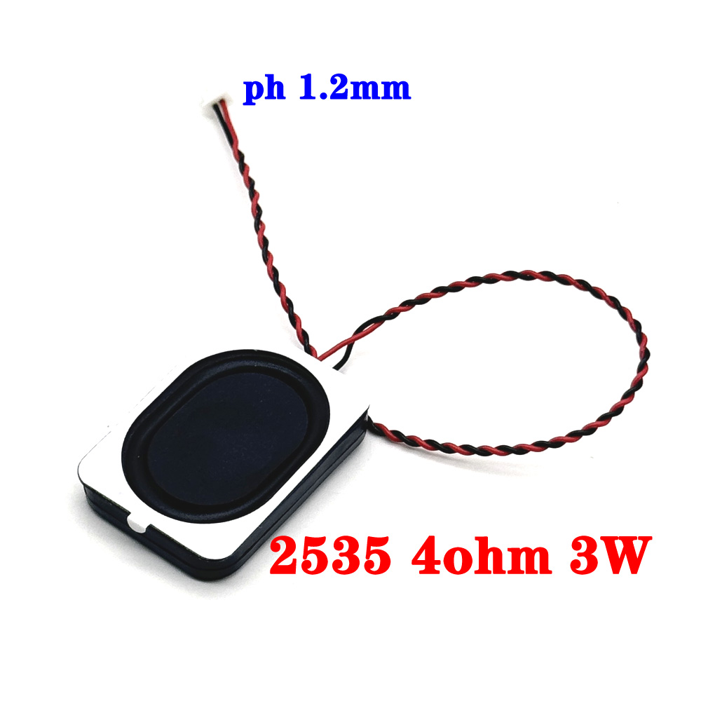 2535 3525 2030 4 Ohm 3w 8 Ohm 2W Speaker Cavity 4Ω 8Ω 2 3 Watt BOX Bluetooth-compatible Audio Speaker for Notebook Computer: Pink / Bundle 4