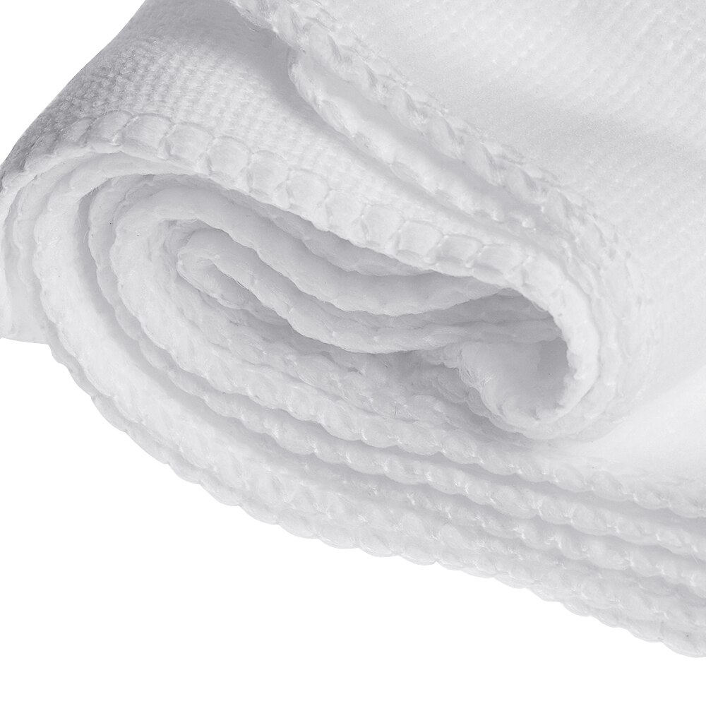 Paño cuadrado blanco de microfibra de algodón para el coche, paño de limpieza para el hogar, cocina, suministros para el hogar, 25x25cm, 2/6/10 Uds.