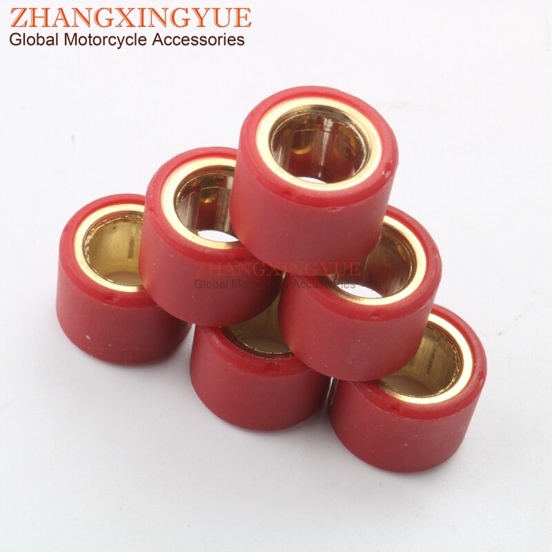 Poids variateurs haute Performance ronds | 15x12mm 4.5 à 6.5 grammes, ensemble pour MBK Booster 100 99-01 Nitro 100 00-02 Ovetto 100 00-02