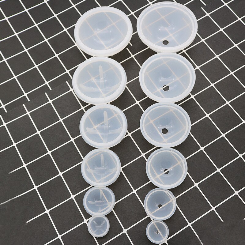 Silicone Round Ball Silicone Mold Resin Pendant Mold For Epoxy Resin 3D Jewelry Making DIY Crafts 4 Sizes