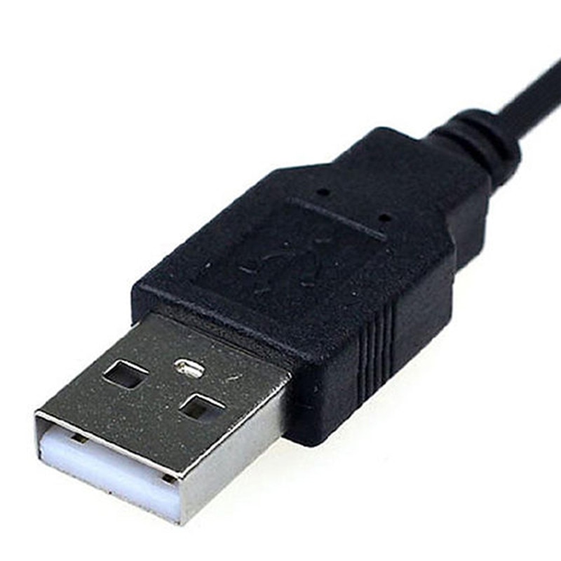 1Pc Zwart Usb Opladen Advance Line Cord Charger Kabel Voor/Sp/Gba/Gameboy/Ns/Ds