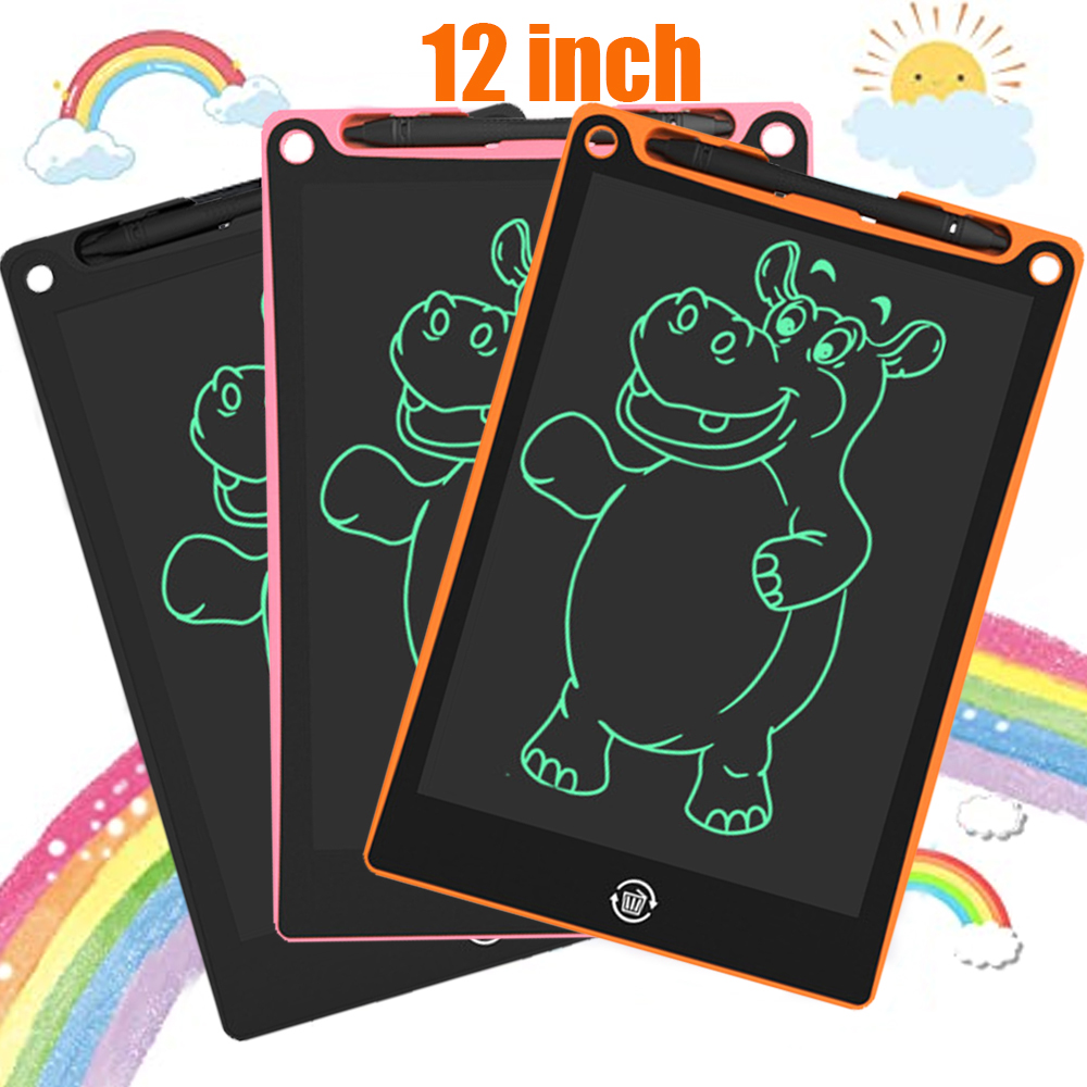 12 Inch Lcd Schrijven Tablet Leren Onderwijs Speelgoed Voor Kinderen Schrijven Tekentafel Meisjes Speelgoed Kinderen Magische Schoolbord