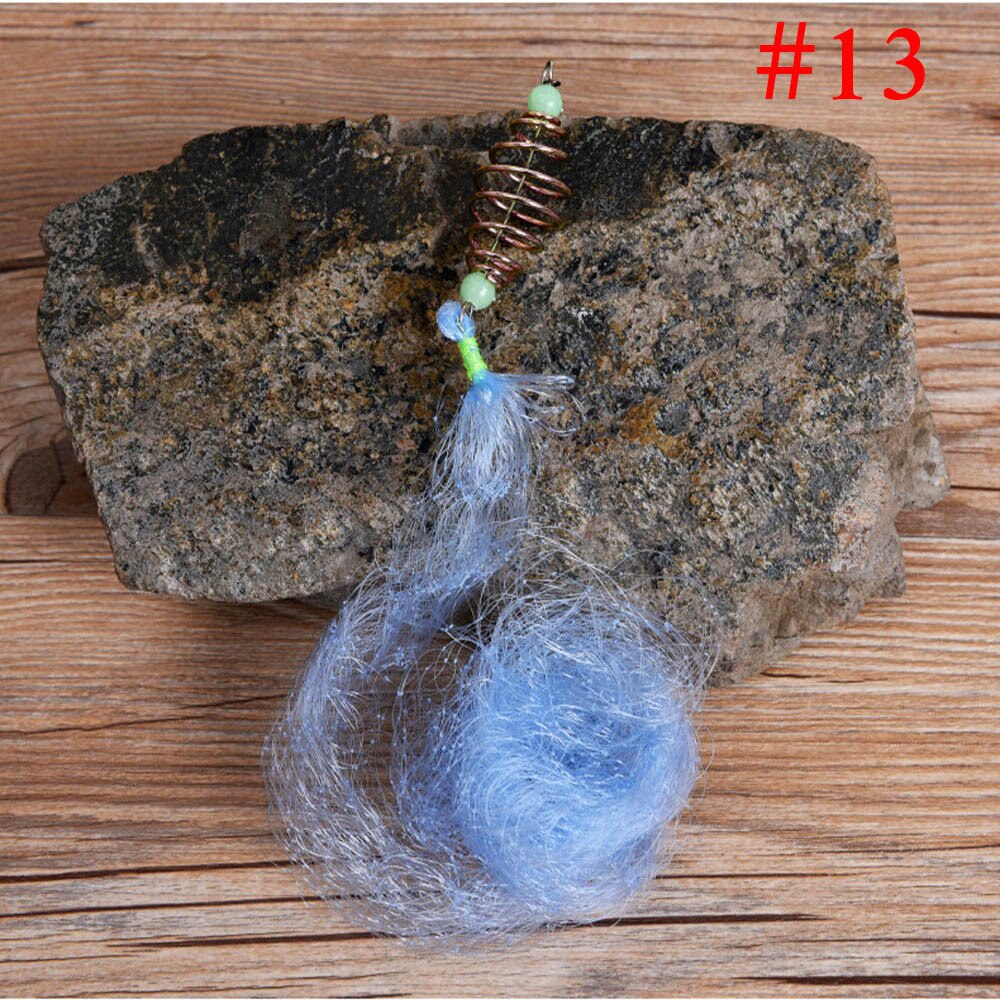 PPGUN 1PC Fishing tackle Fishing Net Trap Bead Copper Spring Shoal Netting Fishnet Tackle Fishing net for fishing: K