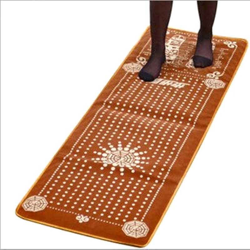 Genuine Tourmaline blanket mat foot massage pad foot pad shortfalls energy massage mat Acupoint massage promotes sleep