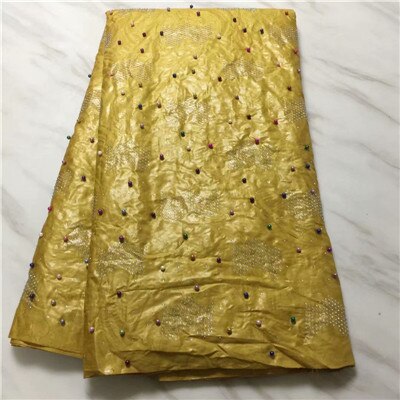 Bazin riche getzner guinea brocade fabric Bazin rich with beads and stones african fabrics for party dress: PL1301129B11