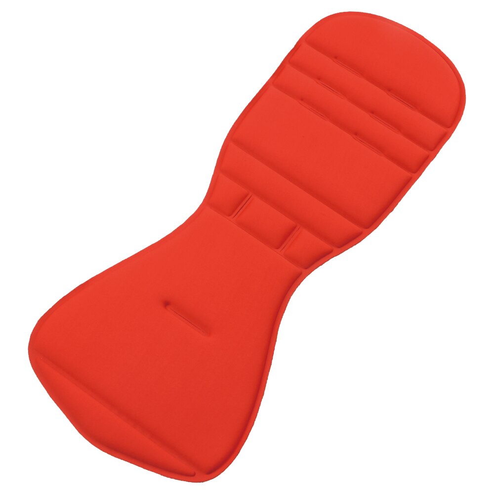 Comfortabele Kinderwagen Zitkussen Voor Yoyo Yoya Dubbelzijdig Pram Pad Autostoel Liner Wandelwagen Accessoried: Orange Red