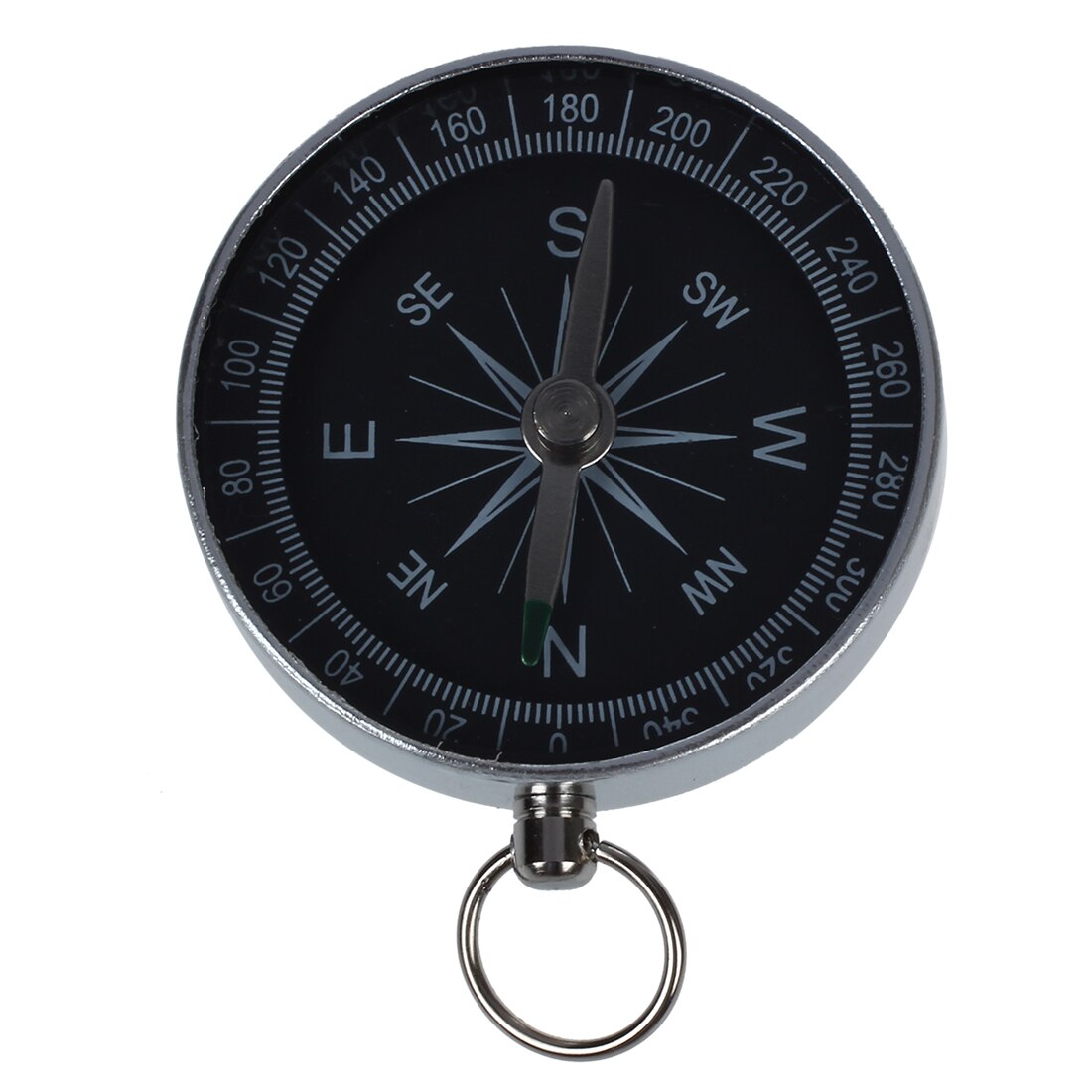 Mini Protable Aluminum Camping Compass Hiking Hiker Navigation