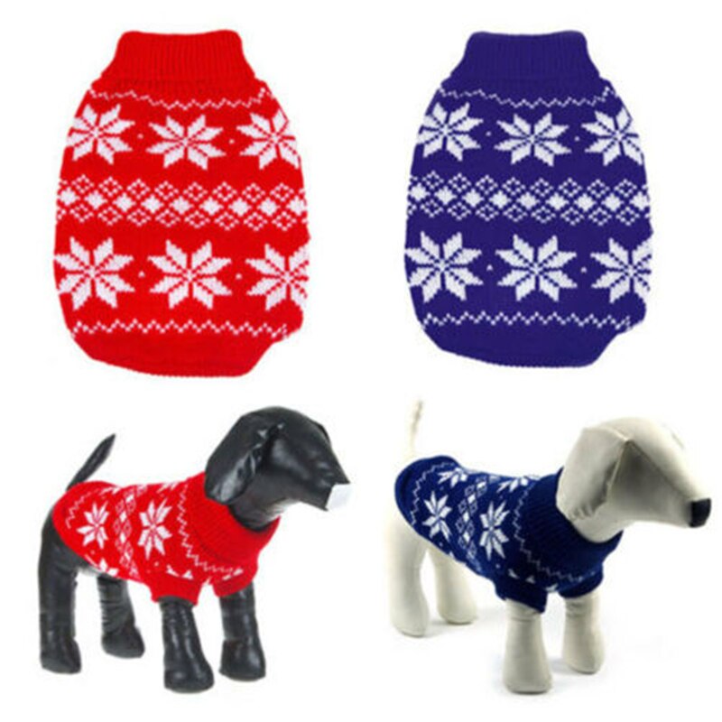 Hunde strik sweater chihuahua tøj vinter strik kæledyr hvalpe trøje beklædning hunde tøj strik rullekrave sweater til hunde