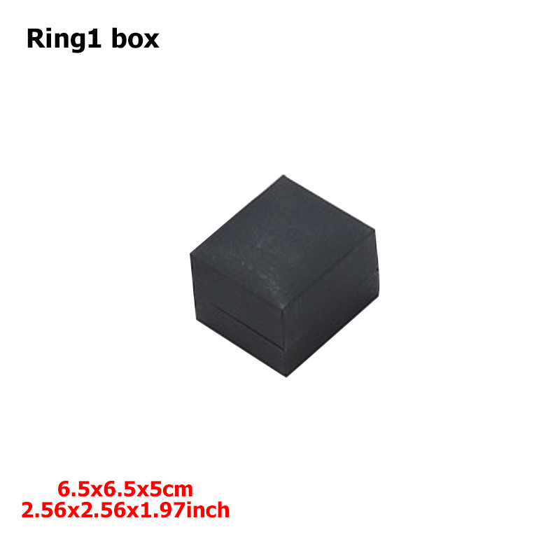 6 Styles Available PU Jewelry Box Suit for Necklace Ring Pendant Bracelet Makeup Table Jewelry Storage Box: WHITE