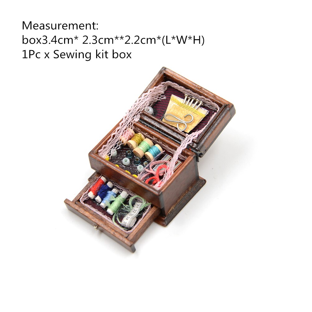 1:12 Mini Sewing Machine Simulation Home Furniture for Girl Doll House Decoration Dollhouse Miniature Accessories: 79