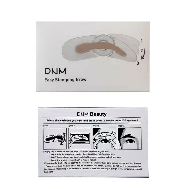 1pcs Adjustable Eyebrow Stencil Eyebrow Shaper Stamping Drawing Guide Reusable Plastic Template Makeup Tools Accessories