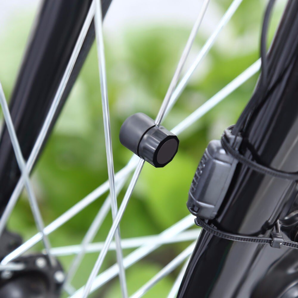 Waterproof Bicycle Computer Wired MTB Odometer Stopwatch Speedometer Watch LED Backlight 2.8 inches Of big ScreenRed light