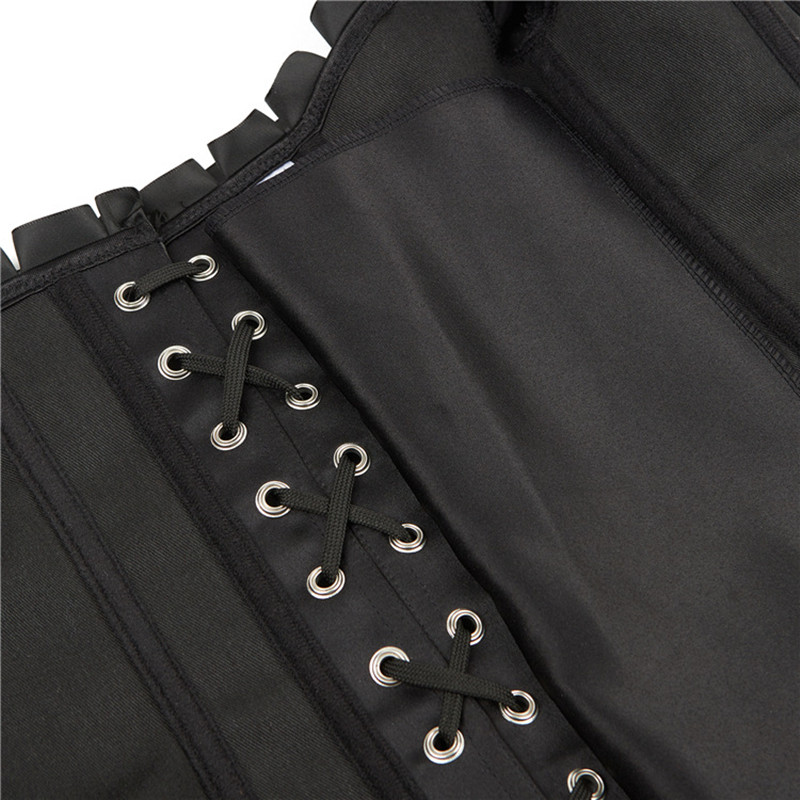 Corsé Sexy gótico para mujer, Top, corsés y corpiño, lencería con manga larga, disfraz de Burlesque, talla grande renacentista